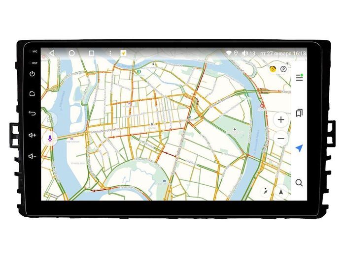 Магнитола для Volkswagen Transporter T6 2019-2022 - Vaycar VA81U-9011 на Android 13, Быстрая, 4G SIM-слот