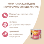 Влажный корм Мнямс На каждый день Паштет из индейки для собак «КОМФОРТНОЕ ПИЩЕВАРЕНИЕ» 12 шт. по 200 г