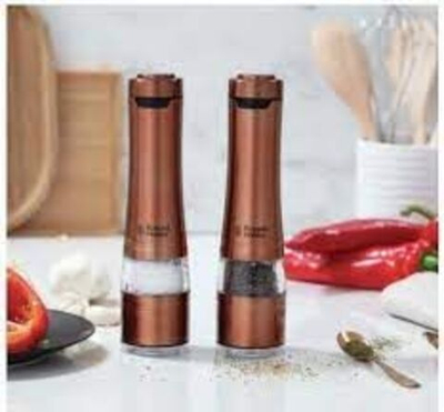 Электрическая мельница для соли и перца Russell Hobbs медь 28011-56, 2 шт