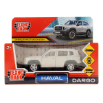 Модель ин. мет. "Haval Dargo" 12см. дв, багаж,серебристый, в коробка DARGO-12-SR (Технопарк)