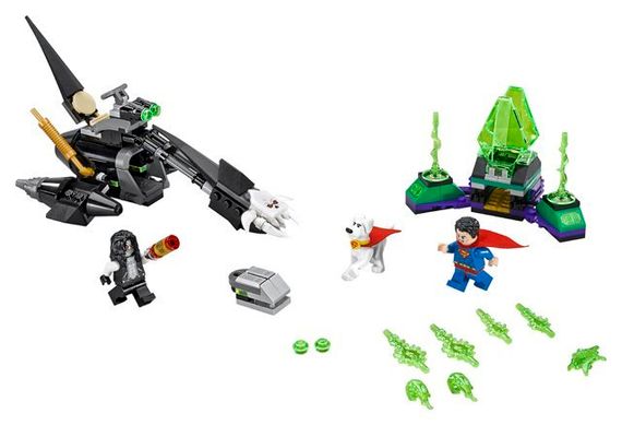 Lego konstruktor Super Heroes Супермен и Крипто объединяют усилия 76096