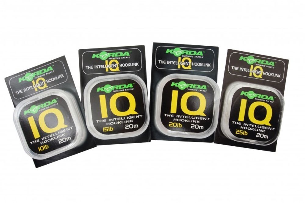 KORDA Поводковый материал IQ The Intelligent Hooklink 15lb