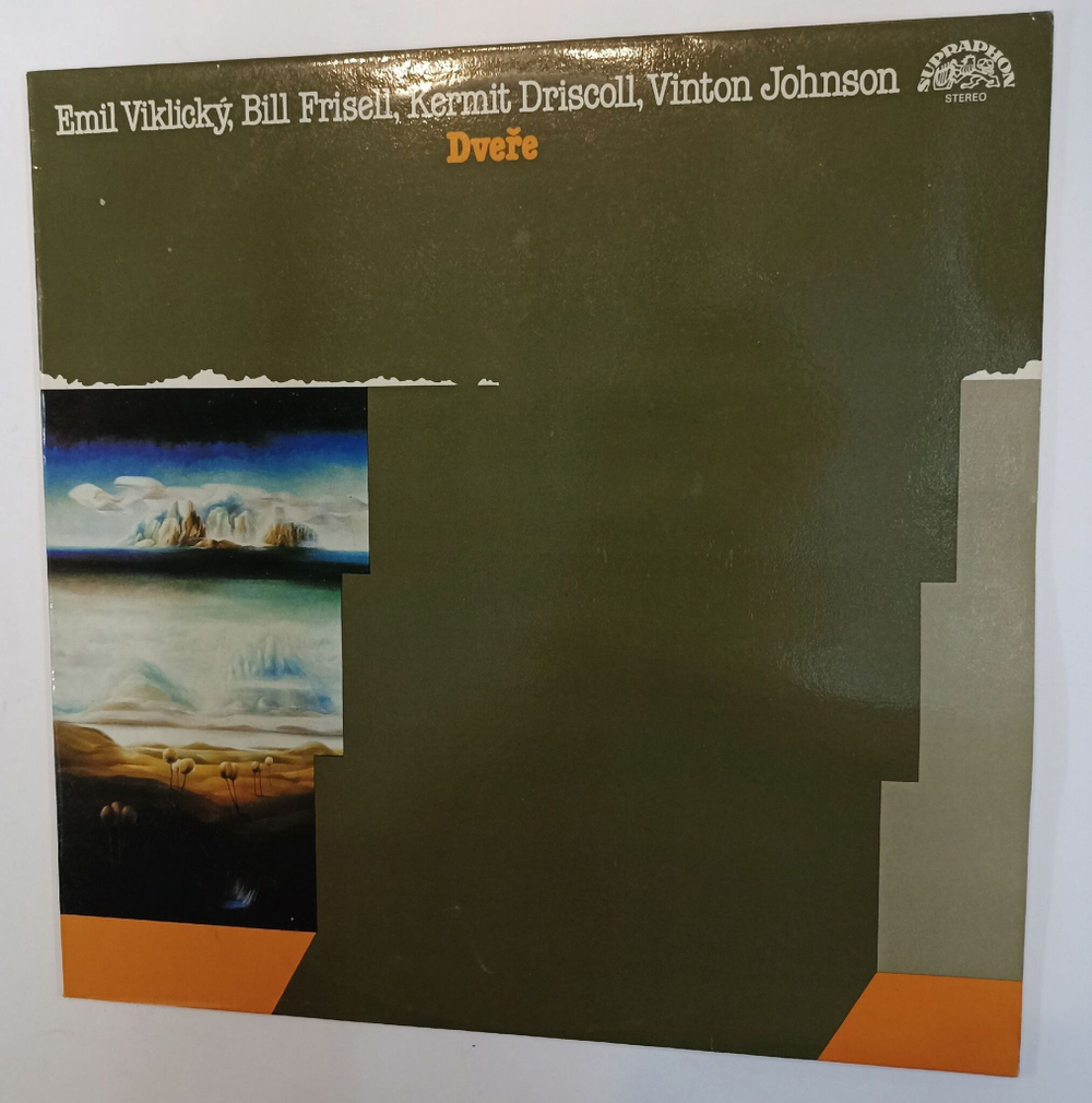 Винтажная виниловая пластинка LP Emil Viklicky, Bill Frisell, Kermit Driscoll, Vinton Johnson Dvere Door (Чехословакия 1985)