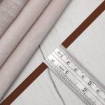 Лента репсовая (в рубчик) 6.0 мм, 074 коричневый, уп.18,28 м