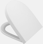 Сиденье для унитаза Vitra Options Sento с микролифтом, белое/хром 86-003-009