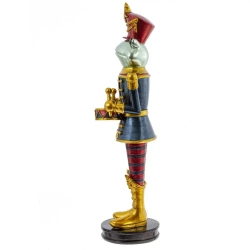 Фигурка декоративная "Солдатик-лягушонок", L9,5 W9,5 H37,5 см