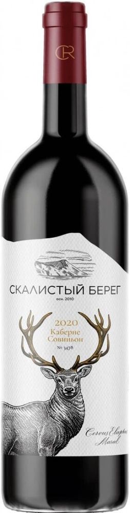 Скалистый берег Каберне Совиньон сух крас 0,75 15% Кубань Россия