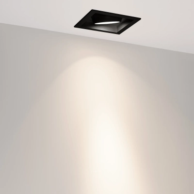 Светильник MS-VORTEX-BUILT-S140x140-30W Day4000 (BK-BK, 17 deg, 230V) (Arlight, IP20 Металл, 5 лет)