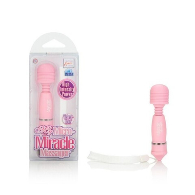 Мини-вибромассажер с подвижной головкой My Miracle Massager (Цвет: розовый)