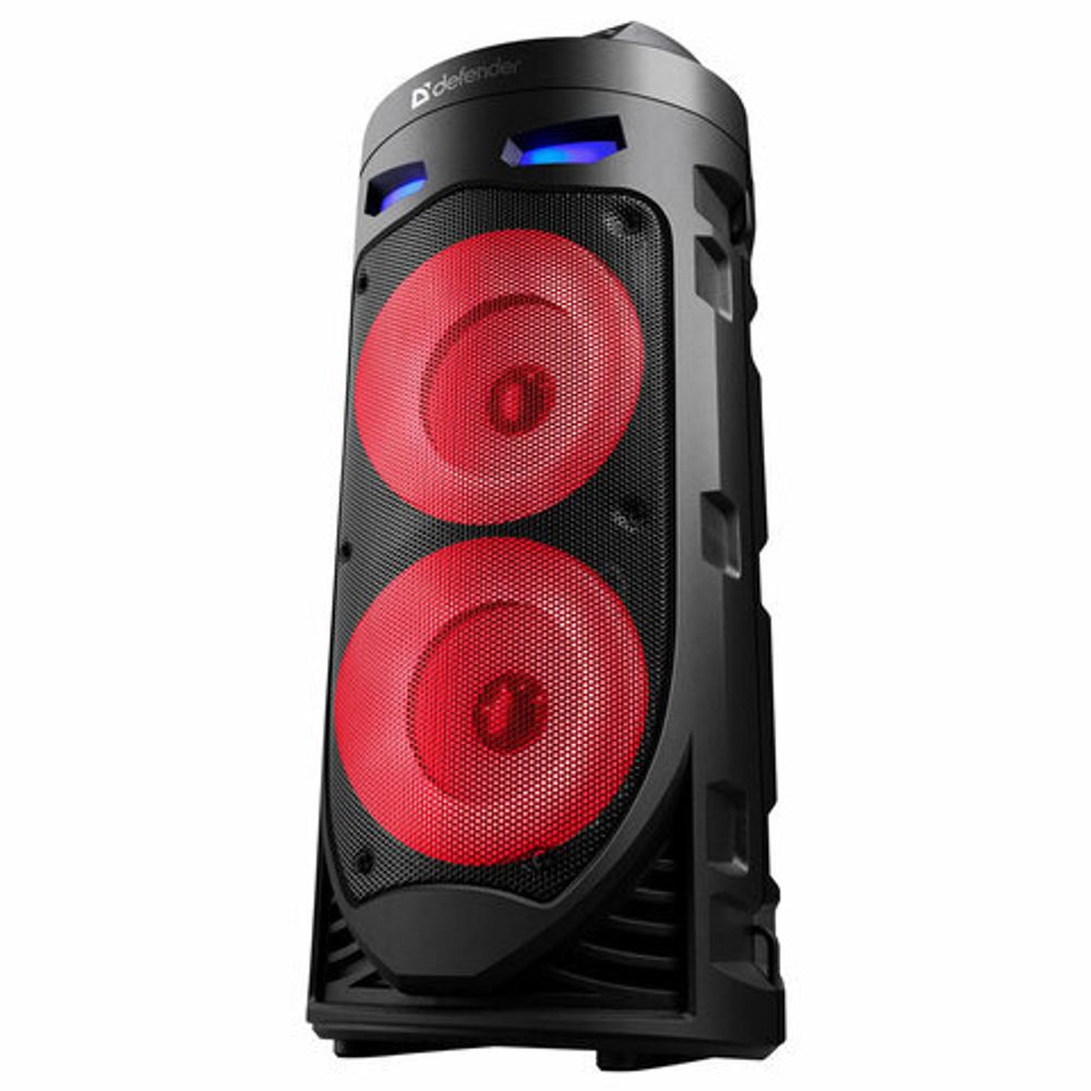 Колонка портативная DEFENDER Crashboom, 16 Вт, 1800 мАч, Bluetooth, FM, Type-C, черная, 65085