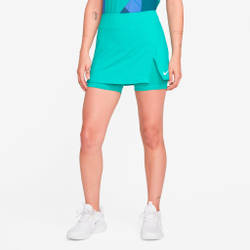Женская теннисная юбка Nike Court Victory Dri-Fit Straight Skirt Women - Turquoise