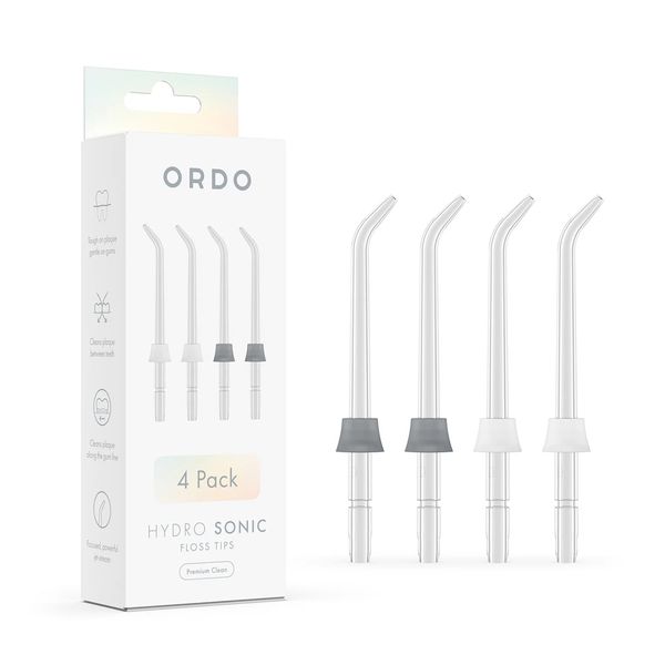 Набор насадок для ирригатора ORDO Premium Clean стандартные, 4 шт.