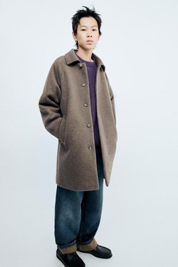 ZARA STORIESZ — ДЖИНСЫ LOOSE OVERDYED, СИНИЙ