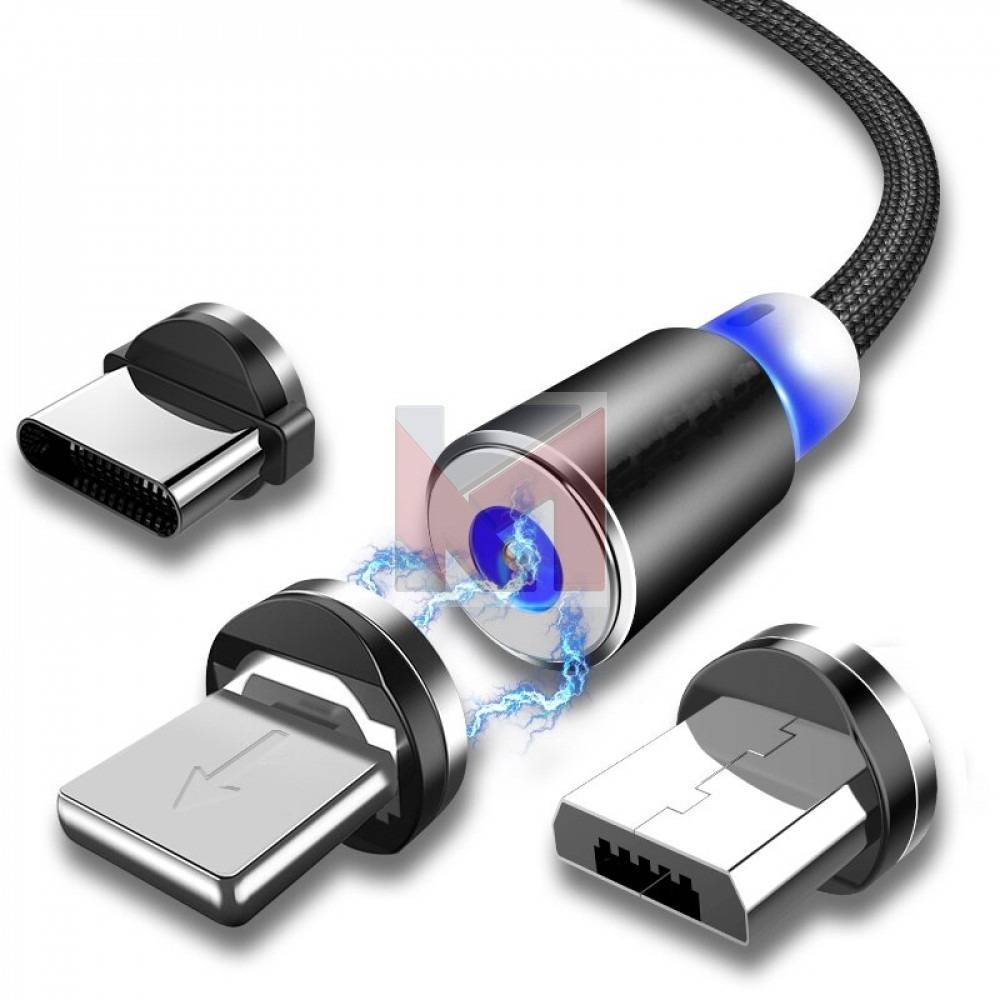 Магнитный кабель для зарядки от USB, 3mx