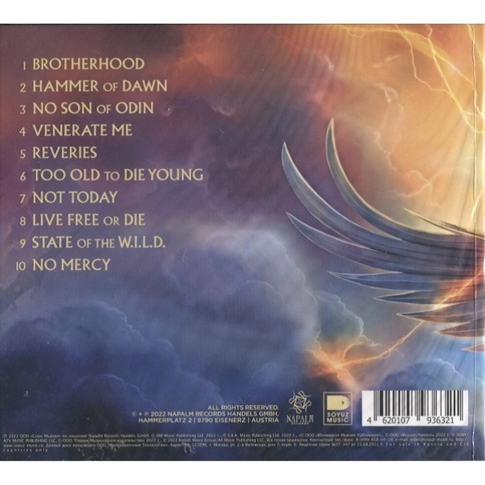 HammerFall / Hammer Of Dawn (RU)(CD)