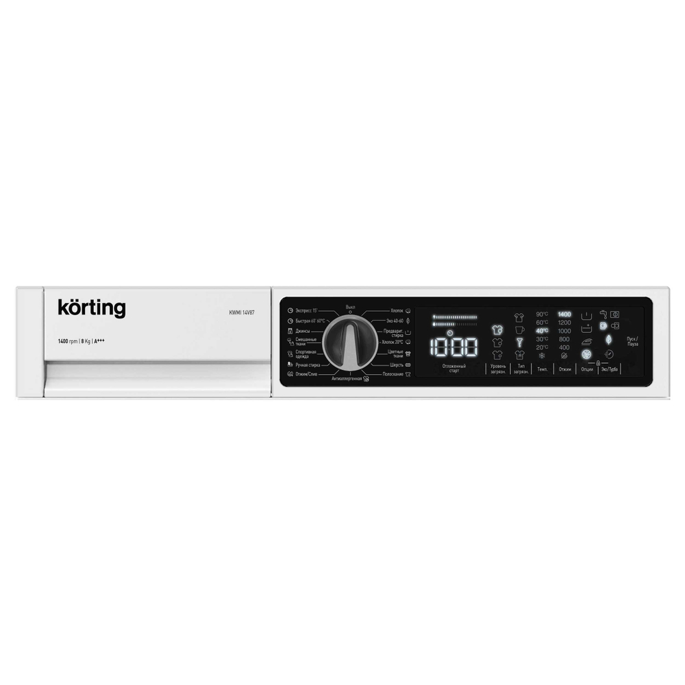 Встраиваемая стиральная машина Korting KWMI 14V87