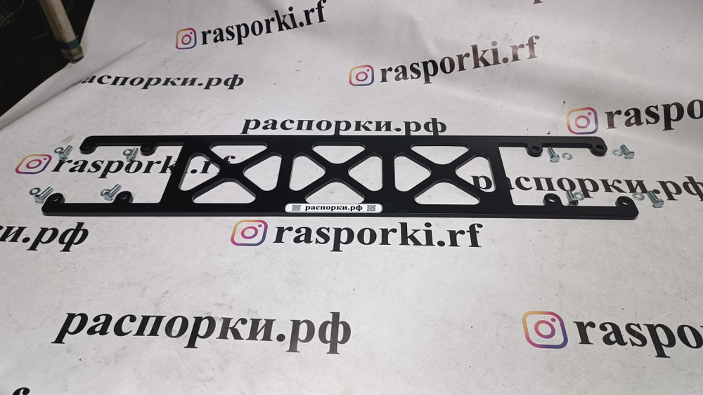 Усилитель жёсткости задний верхний скрытой установки Mitsubishi Outlander 2 XL, Citroen C-Crosser и Peugeot 4007 (ПОД ЗАКАЗ)