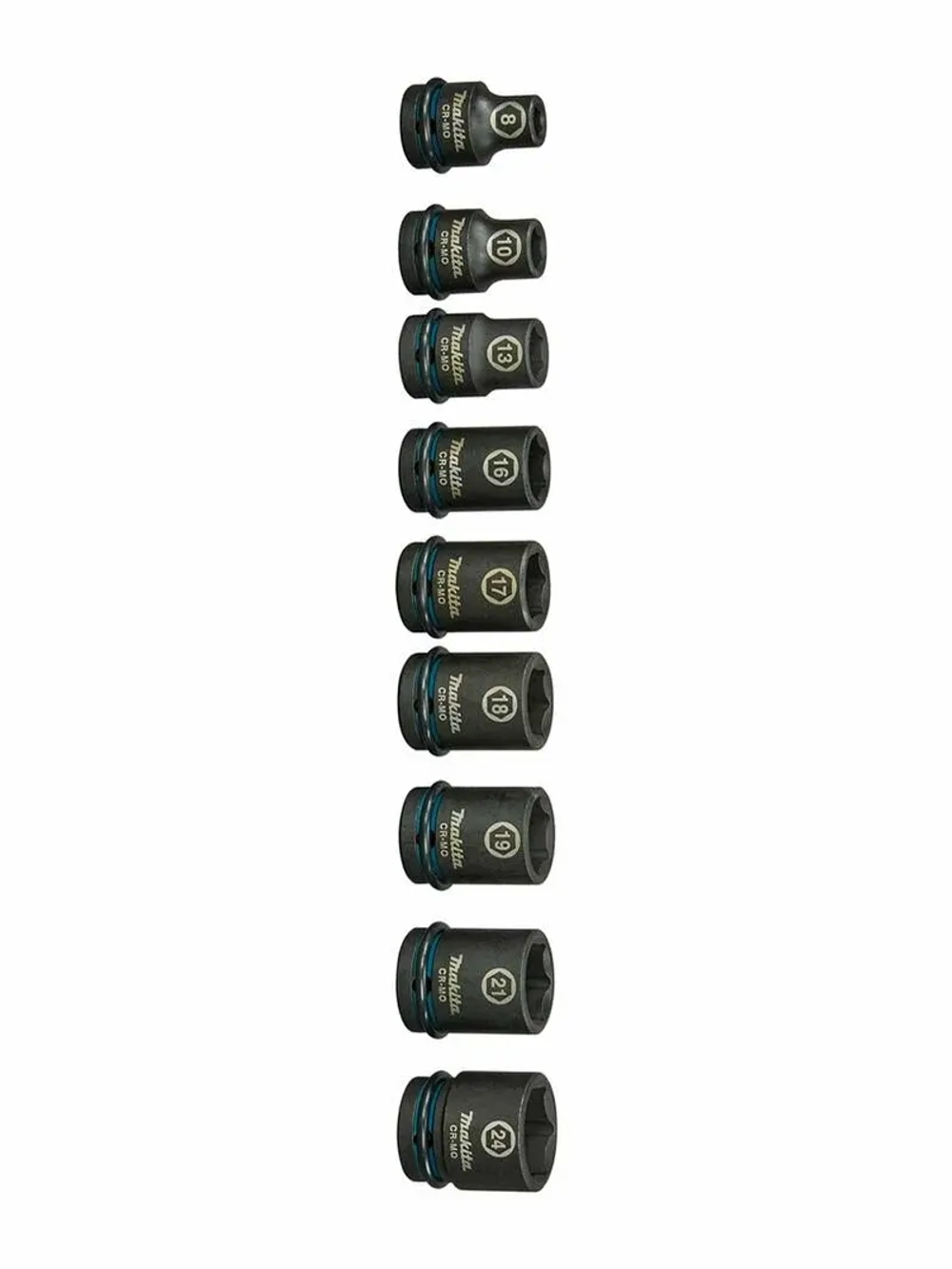 Набор ударных торцевых головок 1/2", 9 шт Impact Black Makita E-16564