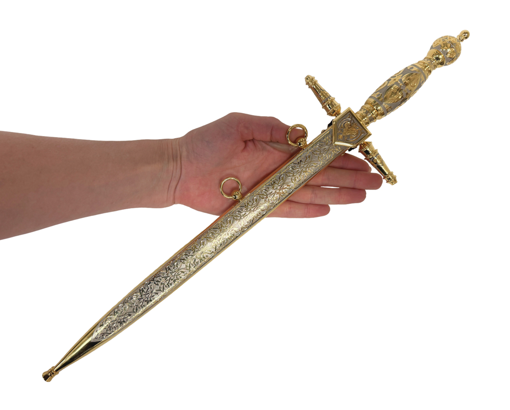 Кортик Адмиральский Общевойсковой, авторской работы, ЦМ, сталь ЭИ-107, никель, золото, ЗЗОСС