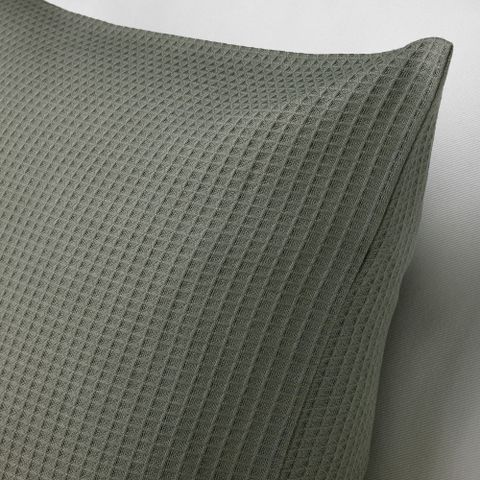 Чехол на подушку IKEA EBBATILDA (ЭББАТИЛЬДА), Хаки, 50x50 см