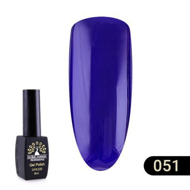 Гель лак BLACK ELITE 051, Global Fashion 8 мл