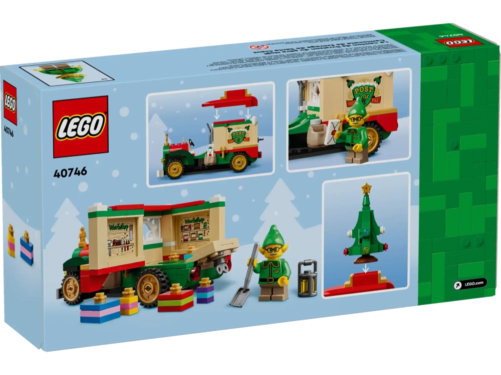 Конструктор LEGO Christmas 40746 Грузовик доставки Санты