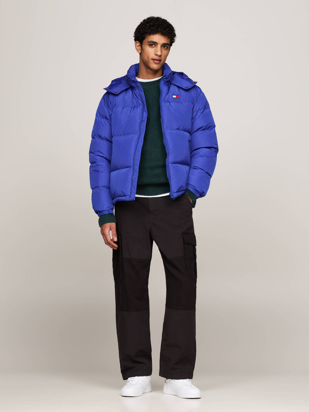 Пуховая куртка ALASKA Tommy Jeans - фиолетовый(DM0DM19537)