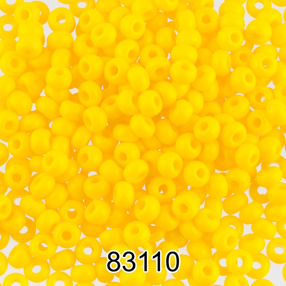Бисер Preciosa 10/0 (2.3 мм), 500 г, 83110 (Ф128) желтый Бисер Preciosa 10/0 (2.3 мм), 500 г, 83110 (Ф128) желтый