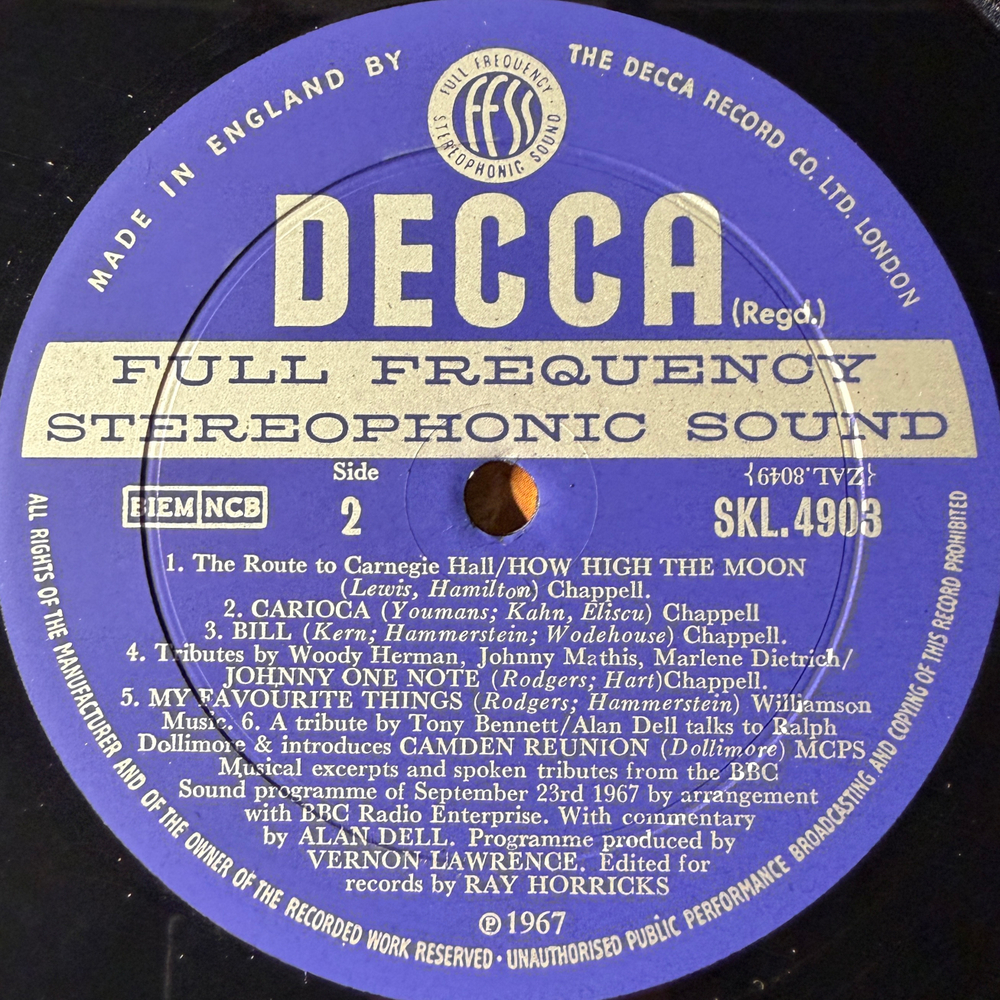 Ted Heath - 21st Anniversary Album (Англия 1967г.)