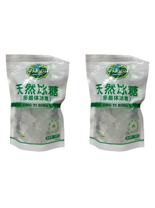 Сахар кристаллический каменный Linmei 348 г, 2 шт
