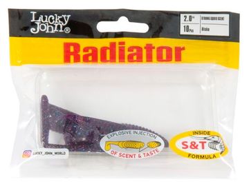 Виброхвосты съедобные LJ Pro Series RADIATOR 2.0"(5 см), цв. S63, 10 шт.
