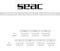 Жилет-компенсатор BCD Seac Sub EGO