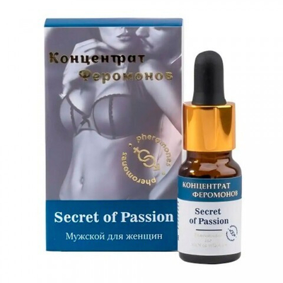 Концентрат феромонов Мужской для женщин Secret of Passion, 9 мл