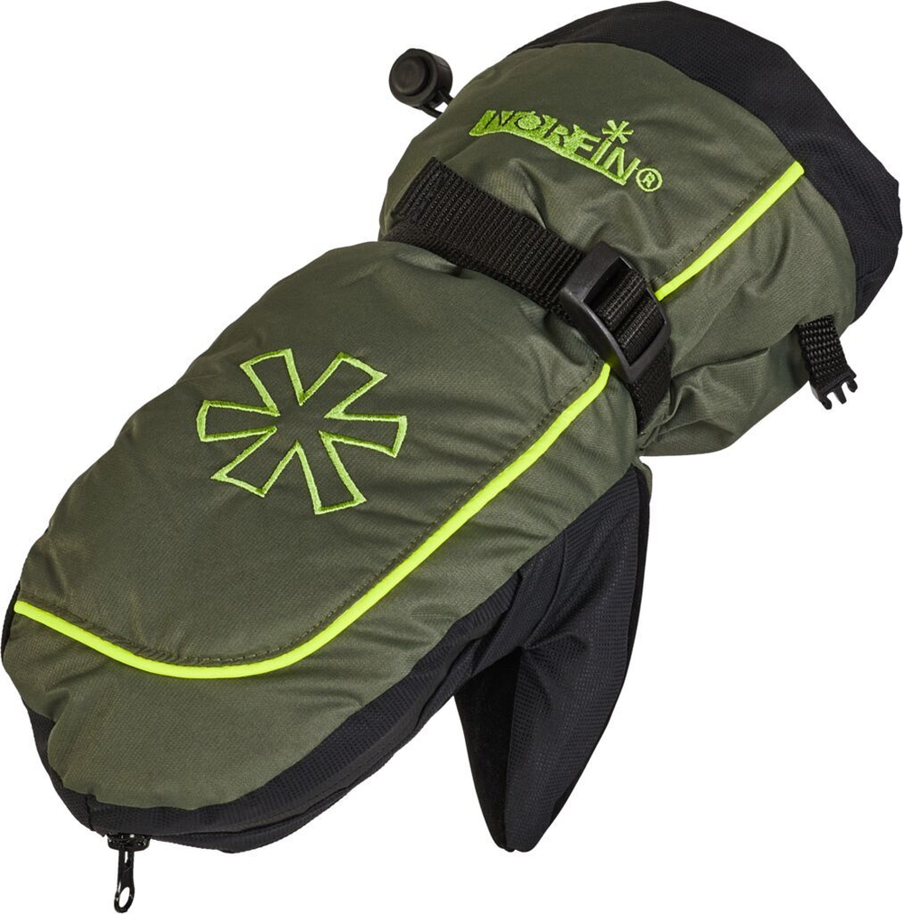 Перчатки Norfin COMFORT ZIP GREEN, размер XL