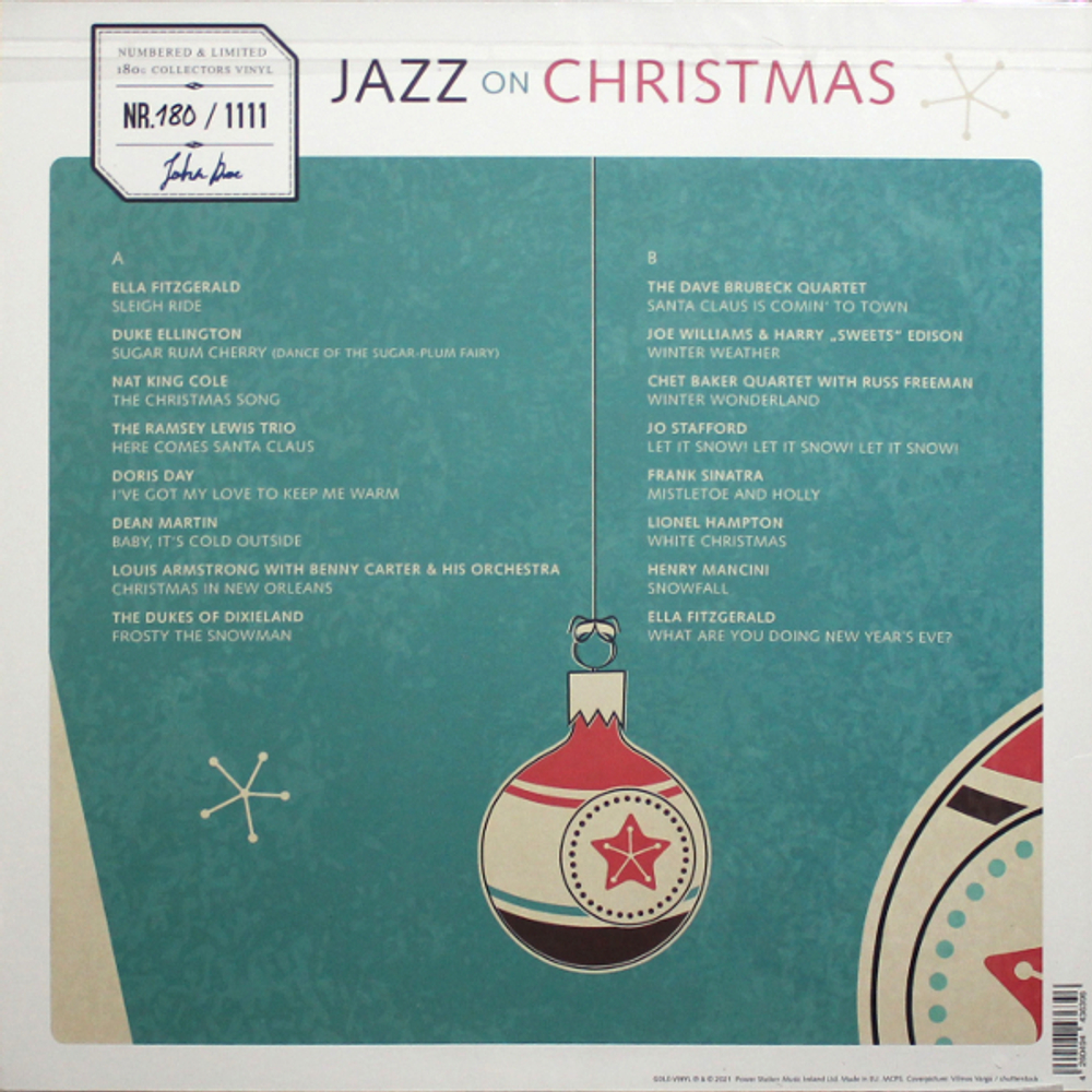 Сборник / Jazz On Christmas (Coloured Vinyl)(LP)