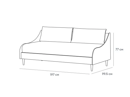 Кушетка Rili 850054
