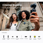 Камера с 3-осевым подвесом Insta360 Luna Ultra Cosmic Black Creator Bundle