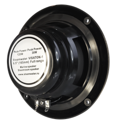 Комплект влагостойкой акустической системы для бани, сауны и хамама SENSOR White VISATON 4