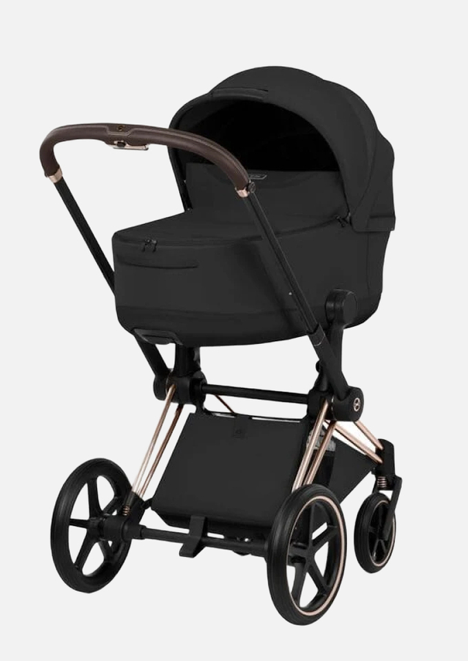 Cybex Детская коляска Priam Style Rosegold 2 в 1 цвет Sepia Black