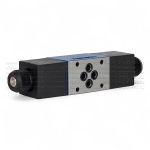 4WE6H61/CW110-50N9K4 - Гидрораспределитель золотниковый Ду 6 с электроуправлением, схема H (14), электроуправление W110, возврат - пружинный