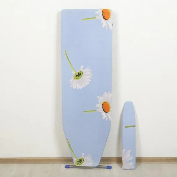 Доска гладильная Nika «Лина 4», 112×34,5 см, два положения высоты 70, 80 см, рисунок МИКС