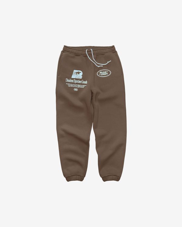 Спортивные штаны Dissident Sportive Goods коричневые - фото 1