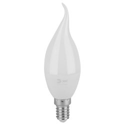 Лампа светодиодная ЭРА GREEN LINE LED BXS-10W-840-E14 GL 10Вт свеча на ветру яркий белый свет E14 | Лампы cветодиодные Свеча (B/C)