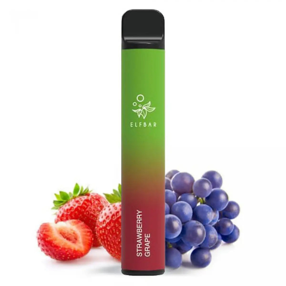 Elf Bar 1500 - Strawberry Grape (5% nic)