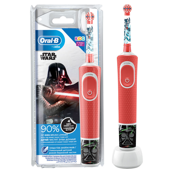Электрическая зубная щетка Oral-B Vitality Kids Star Wars D100.4