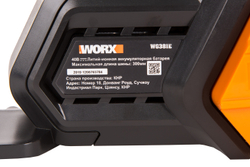 Цепная пила аккумуляторная WORX WG381E 40В 30см