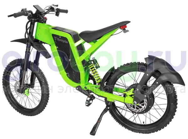 Электровелосипед Syccyba X21 Sport 6000W (60V/30ah) - Салатовый фото №4