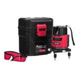 Лазерный уровень CRX-30R, 30 м, красный луч, батарейки, резьба 5/8" MTX — фото 1