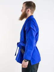 Куртка для самбо BoyBo синяя, BSJ120