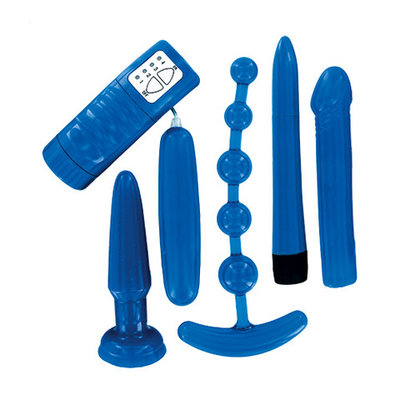 Набор синих стимуляторов MINI KIT STRONG BLUE (Цвет: синий)